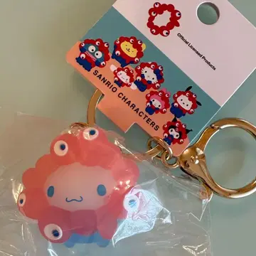 산리오 미야쿠미야쿠 클리어 키링 시나몬