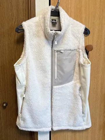 새상품급/montbell/클라이마에어/베스트/M/아이보리