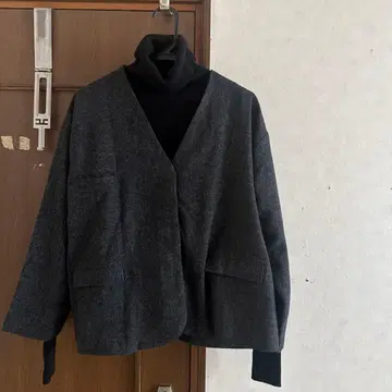 택 포함! Sorte cuff 깔끔한 자켓