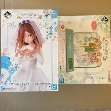 제일복권 5등분의 신부 미쿠 피규어 라스트 원 2세트