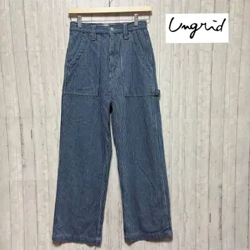 [ 새상품급 ] 언그리드 페인터 팬츠 히코리 블루 S 사이즈