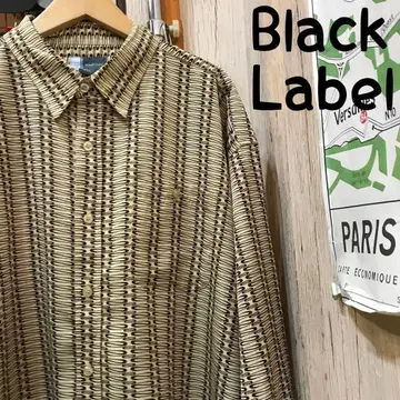 Black Label 올 패턴 빅 셔츠 3XL (1873)
