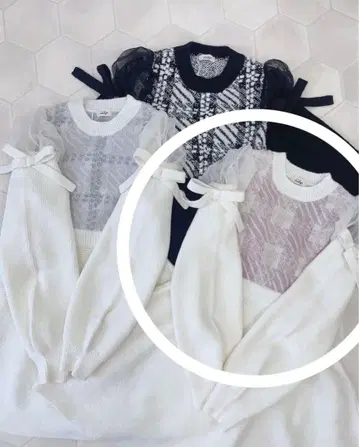 evelyn 퍼지 체크 니트 OP