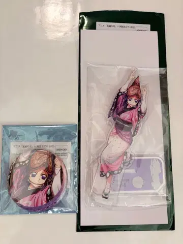 귀멸의 칼날 아와오도리 코쵸 시노부 캔뱃지 아크릴 스탠드