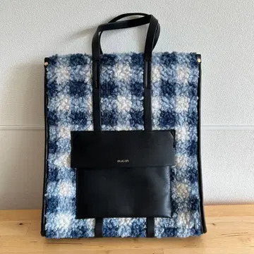 PLUS an plusan 쿨 카리안 보아 토트 숄더 2way