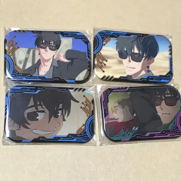 TRIGUN 트라이건 마루카쿠 캔뱃지 뱃지 바슈 울프우드