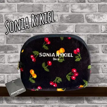 택 포함 미사용 Sonia Rykel 파우치 소품함 체리