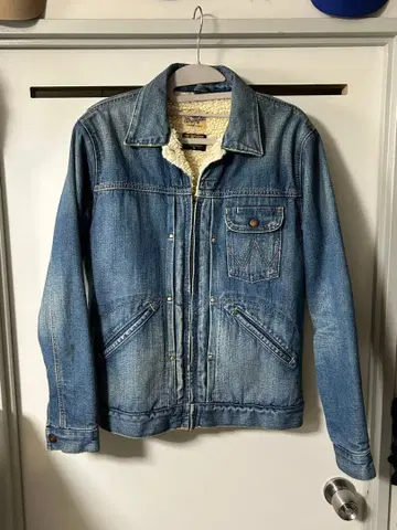 Wrangler 보아 안감 데님 자켓