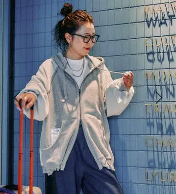 니코앤드 [be with M] 미사요 하지 후드티