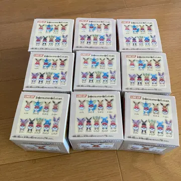 포켓몬 LINE UP 피규어 9개 세트