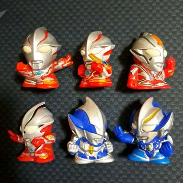 울트라맨 메비우스 손가락 인형 6종 세트