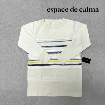 새상품 espace de calma 튜닉 긴팔 니트 L 사이즈