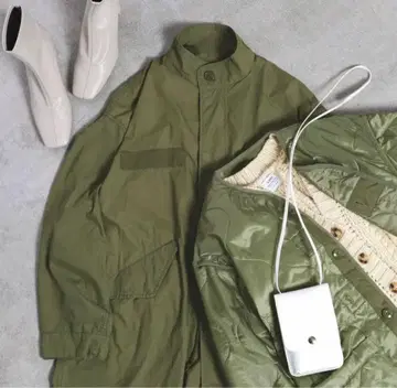 coen 3WAY 퀼팅 라이너 포함 모즈 코트