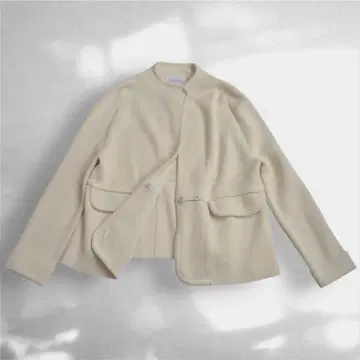 J&M DAVIDSON 밀라노 리브 자켓 색상 아이보리