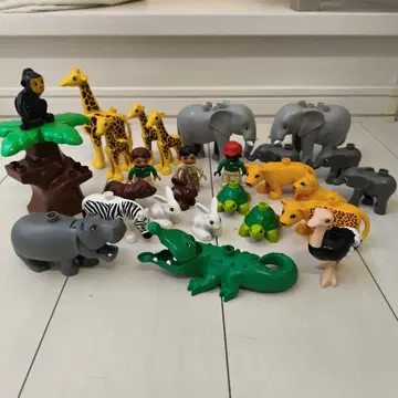 레고 듀플로 동물 피규어 세트