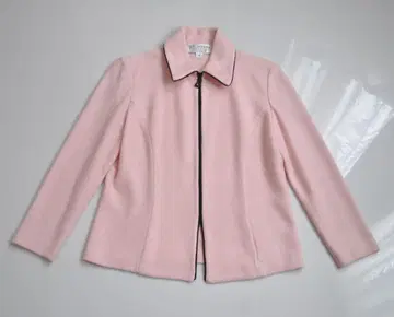 생 로랑 고급 연한 핑크 자켓 집업