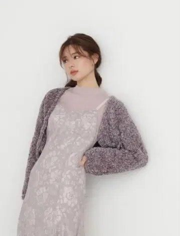 프로포션 바디 드레싱 니트 가디건