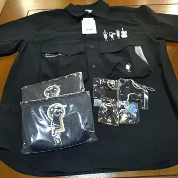 그라니프 뷰티풀 섀도우 캐릭터 셔츠 S 블랙 덤 포함