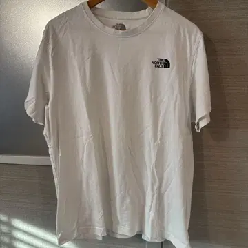 THE NORTH FACE 화이트 T셔츠 L 사이즈