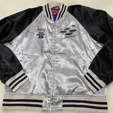 drugstore's 바시티 자켓 실버/블랙