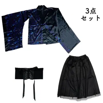 nier 기모노풍 코디 3점 세트