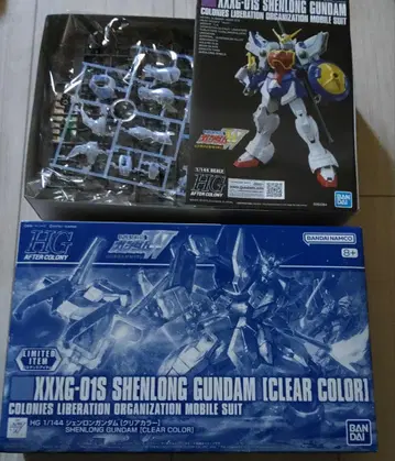 HG 1/144 셴롱 건담 클리어 컬러