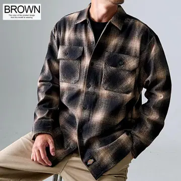 [ 미사용 새상품 ] Dickies (디키즈) 피치 트윌 워크 긴팔 셔츠