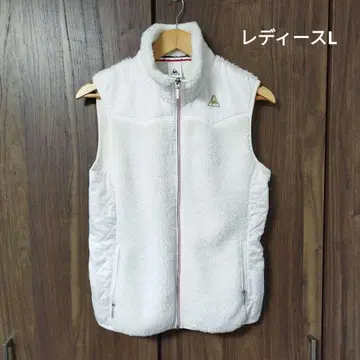 르꼬끄 스포르티브 보아 베스트 골프 자수 로고 여성용 L 사이즈