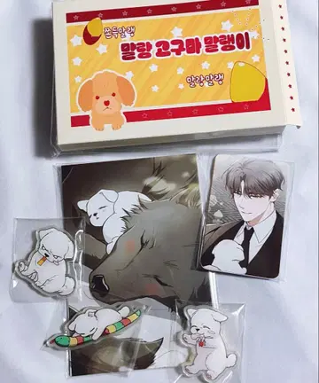 한국 BL 강아지에게 손대지 마 마그넷 세트