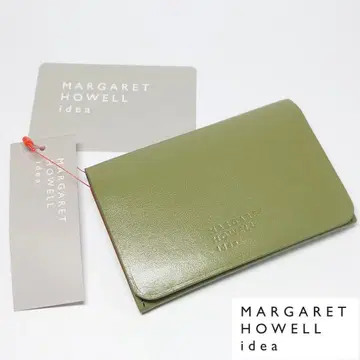 [택 포함 새상품] 마가렛호웰 아이디어 벤자민 명함지갑 올리브