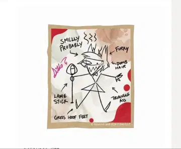 해즈빈 호텔 스티커 알래스터