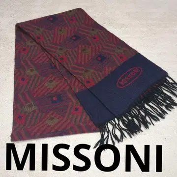 MISSONI 기하학 패턴 머플러