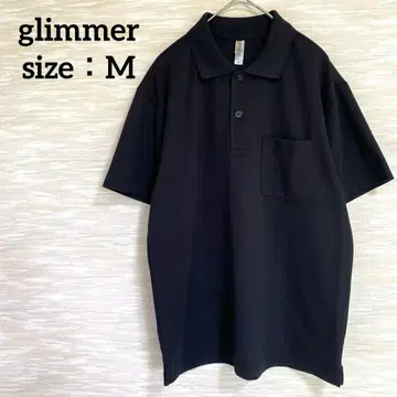 그리머 glimmer 반팔 피케 셔츠 [ M ] 심플 슬릿 1111