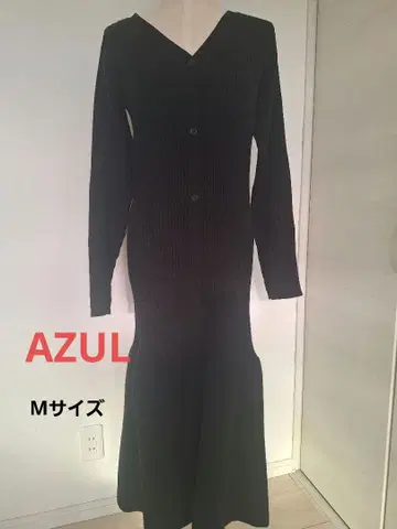 ZARA 롱 니트 플레어 원피스 M 사이즈