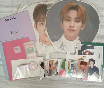 SEVENTEEN 도겸 / 굿즈 세트 / 부채 트레이딩 카드 배지 카드