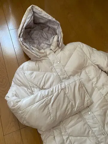 ANY SIS 다운 리버서블 숏코트 사이즈 3 아이보리