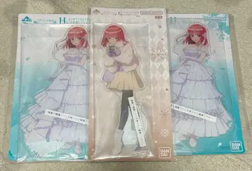 5등분의 신부 제일복권 나카노 니노 아크릴 스탠드 G상 H상 x 2