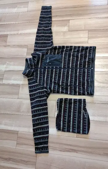 mont-bell CLIMAPLUS100 플리스 프린트 자켓