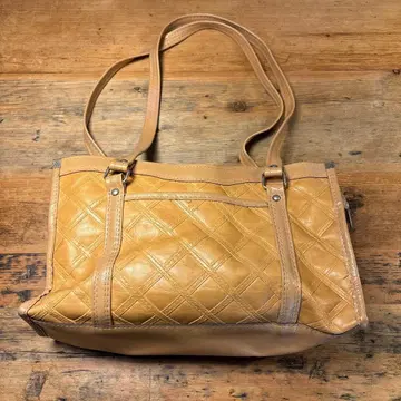 vintage 가죽 숄더백