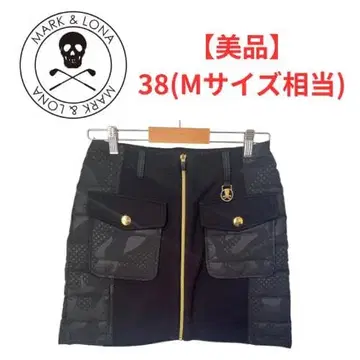 마크앤로나 충전솜 다운 스커트 38 스컬 골프웨어