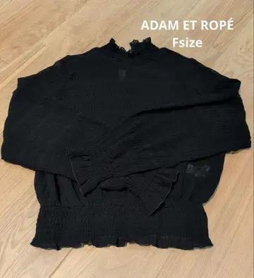 ADAM ET ROPE 시어 블라우스 Fsize
