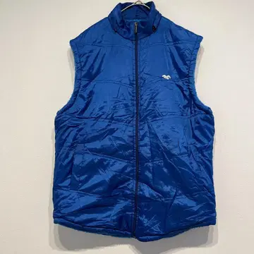 나일론 집업 베스트 플리스 가을 겨울 방한 블루 파랑 원포인트