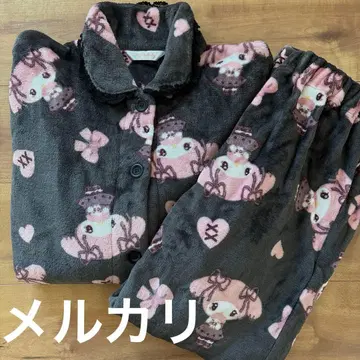 마이멜로디 My Melody 파자마 룸웨어 플리스 산리오 겨울
