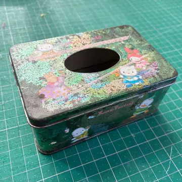 산리오 캐릭터 티슈 케이스 캔 빈티지