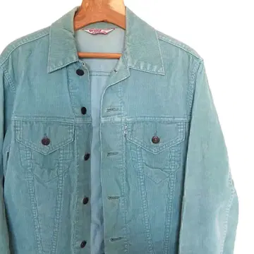 연한 그린 데님 자켓 남성용 S 상당, 여성용 ML 상당