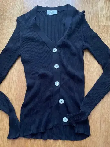 SLOBE IENA 블랙 가디건 프리 사이즈