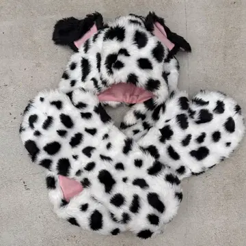 디즈니 101마리 강아지 팬캡 머플러