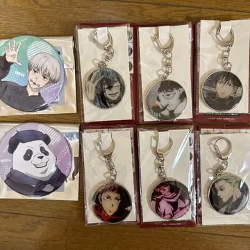 주술회전 TOHO 시네마 메탈 키체인 캔뱃지