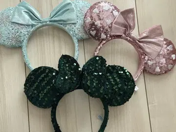 디즈니 머리띠 미니 프릴 스팽글 묶음 판매