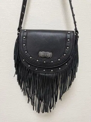 ZARA 프린지 백 가죽